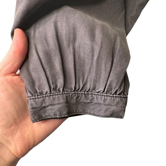 BELLA DAHL  button front raglan jumpsuit Dark Espresso Size Large NWT - Picture 10 of 14